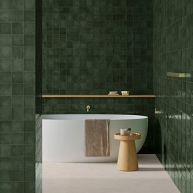 Dakota Ivy glazed porcelain tiles from Hyperion Tiles
