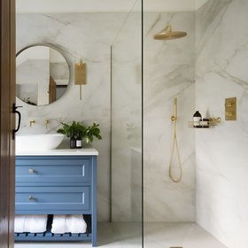 Lapicida Antique Marble Effect Calacatto Oro Matt 60 X 60cm Wall Tile from Hyperion Tiles