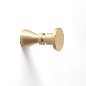 Wilson Hook in Brushed Brass