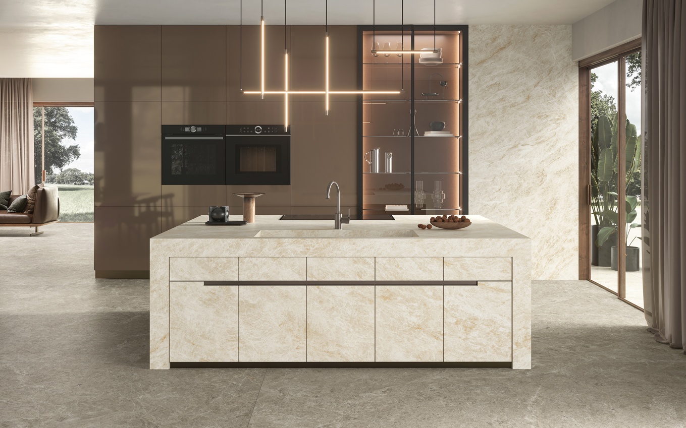 Marvel EPIC Taj Mahal White Kitchen Tiles Ts&Cs: A link must be used for digital use