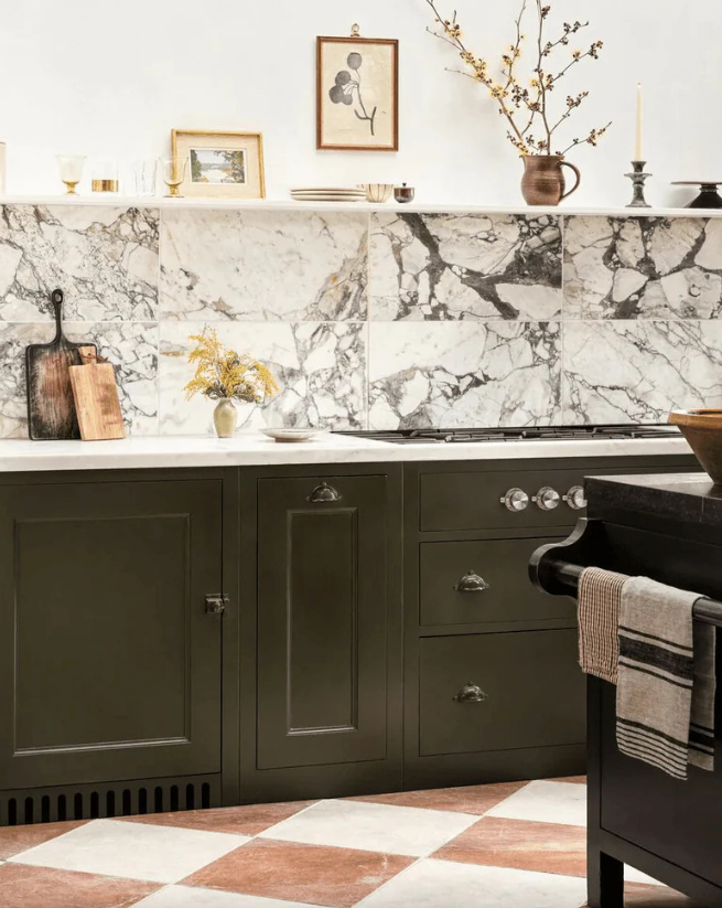 Calacatta Viola Honed Marble Tiles - Ts&Cs: must use product links for digital use