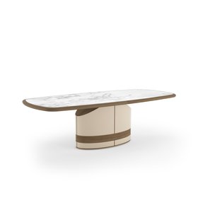 02 Perspective MR.5254 BELLAGIO DINNING TABLE RECT H74CM 8K