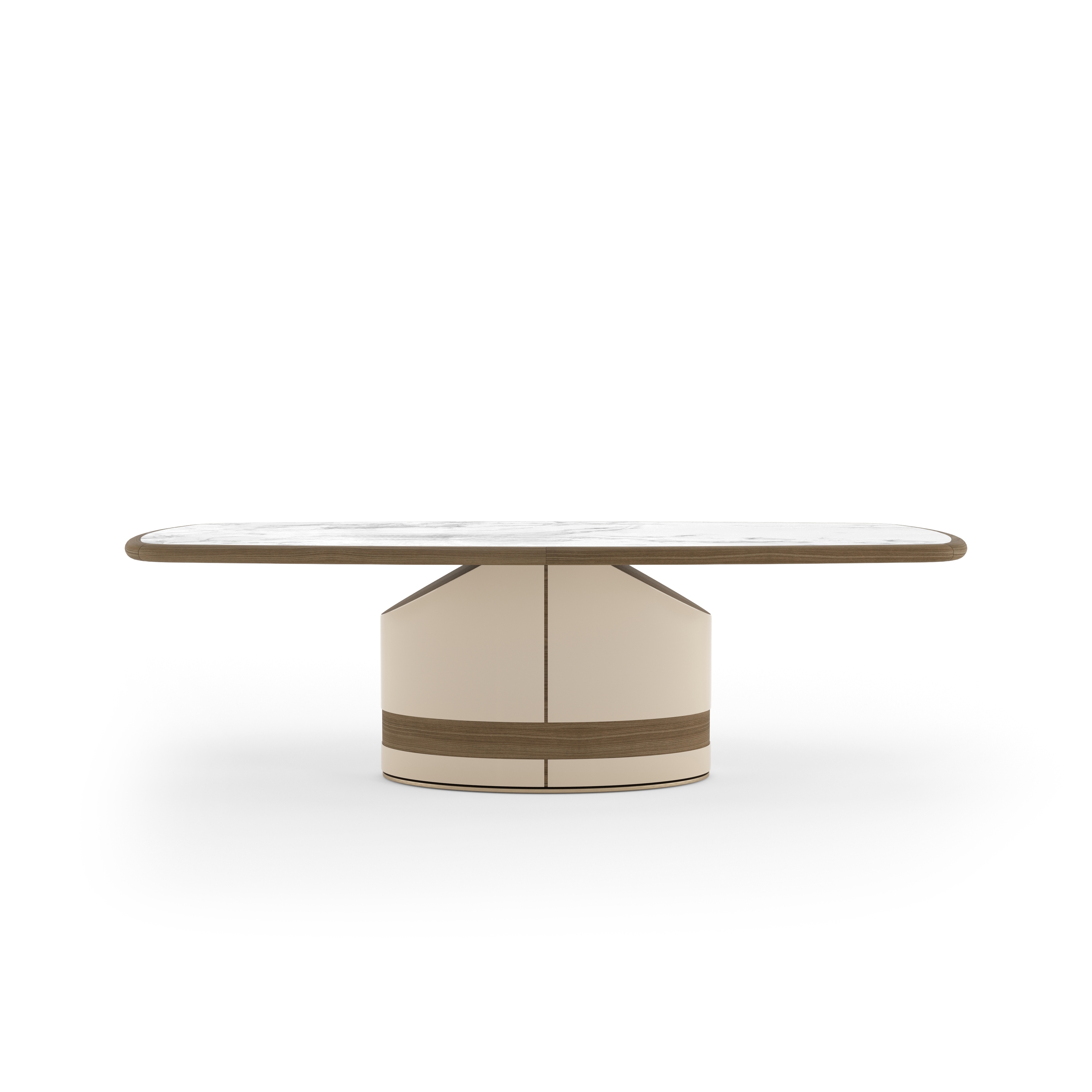 01 Front MR.5254 BELLAGIO DINNING TABLE RECT H74CM 8K