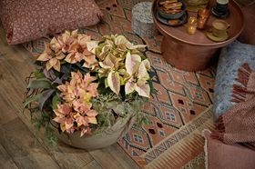 Super-style your home this Christmas with on-trend floral decor