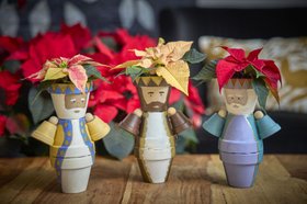 Christmas table decorations and centrepiece ideas: Three Kings