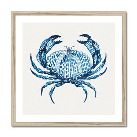 Blue Crab No.1 - Framed