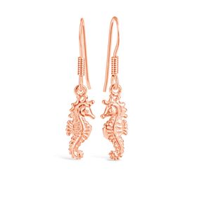 SEAHORSE EARRINGS | ROSE GOLD