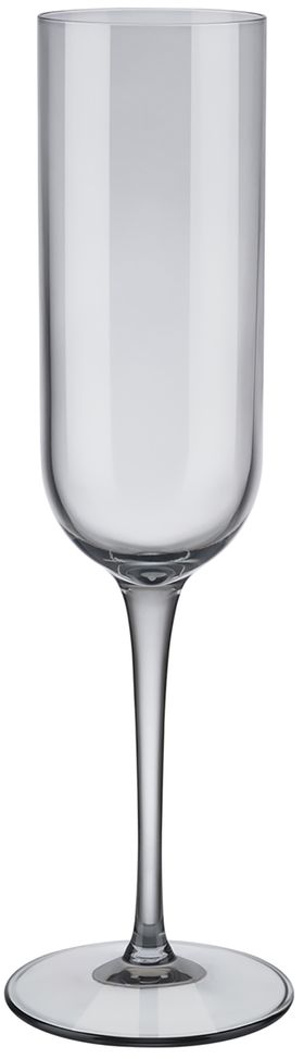 Blomus Fuum Champagne Glasses - Set of 4 - Smoke