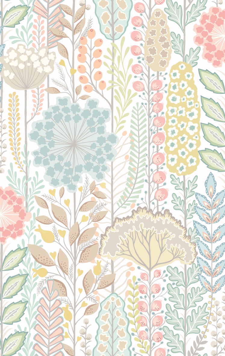Seedheads in Pastel Haze