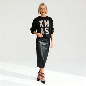 Xmas Sweatshirt Black