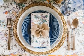 Wildflower Garden Linen Napkins