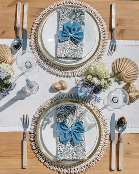 Porcelain Cotton Table Runner