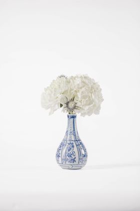Chinoiserie Bud Vase