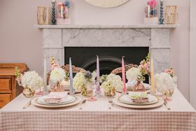Perfectly Pastel Taper Dinner Candle Set