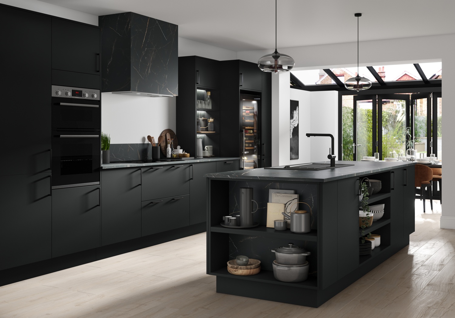 Benchmarx Design: Eton - Serica Matt Black