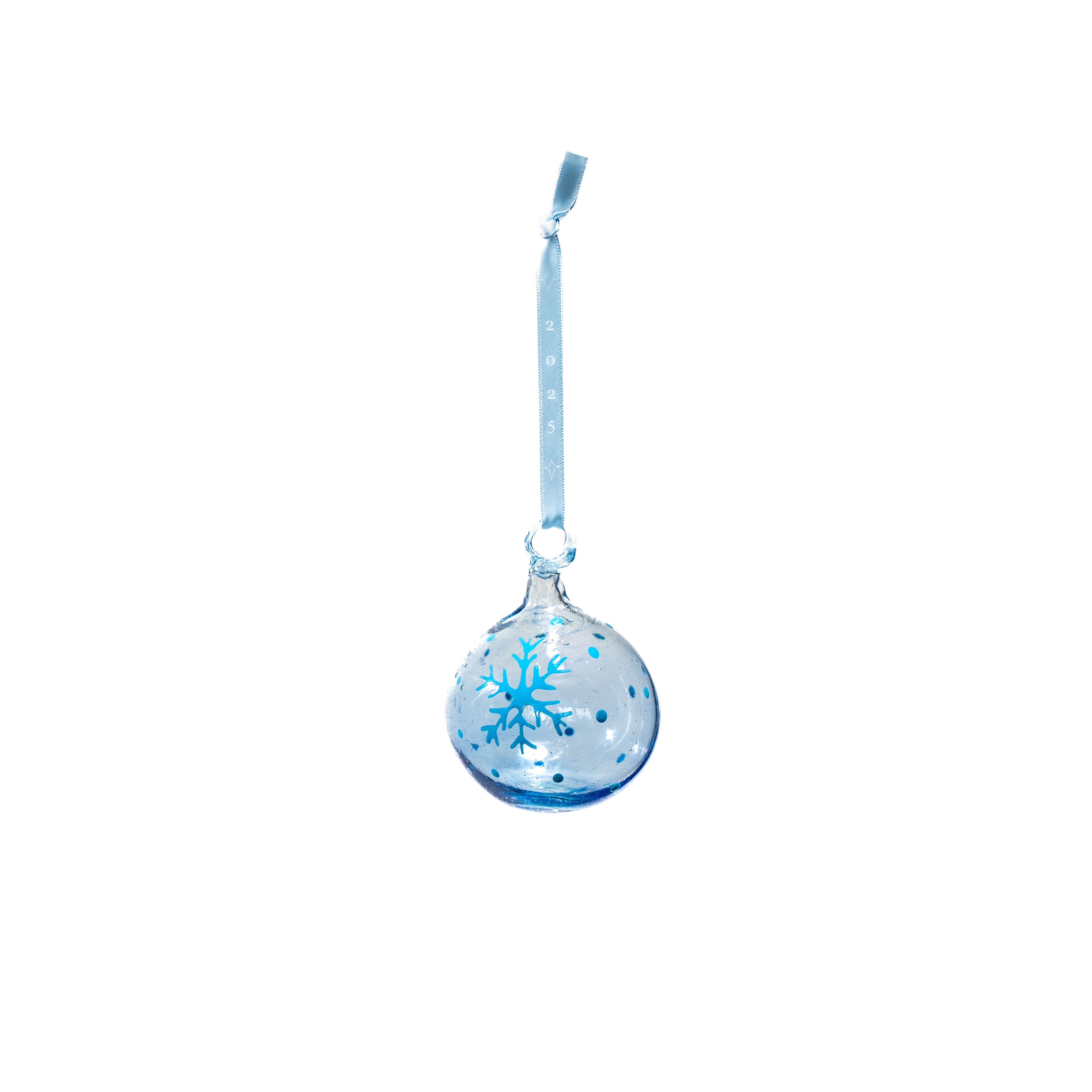 Bethlehem Baubles Blue Snowflake £20 2025
