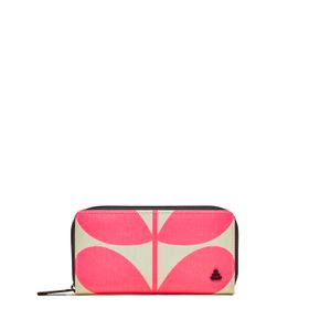 Forget Me Not Wallet in Neon Pink