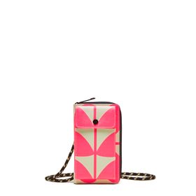 Keeper Wallet/Phone Case in Neon Pink