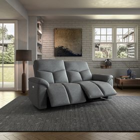 Caselle 3 Seater Power Recliner Sofa