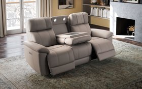 Sassuolo 3 Seater Power Recliner Tech Sofa