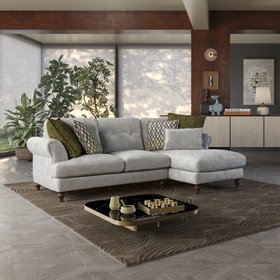 Selvapiana Large 3 Seater Sofa with Right Hand Facing Lounger