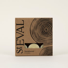 St Eval, Tealights, Sandalwood