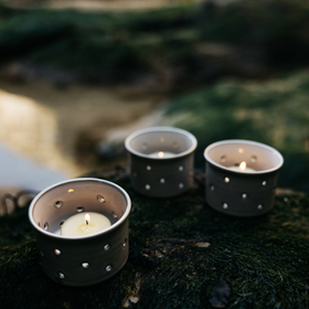 St Eval, Sea Moss & Driftwood, Scented Tealights