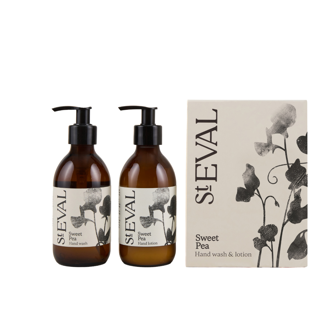 St Eval, Sweet Pea, Hand Care Gift Set