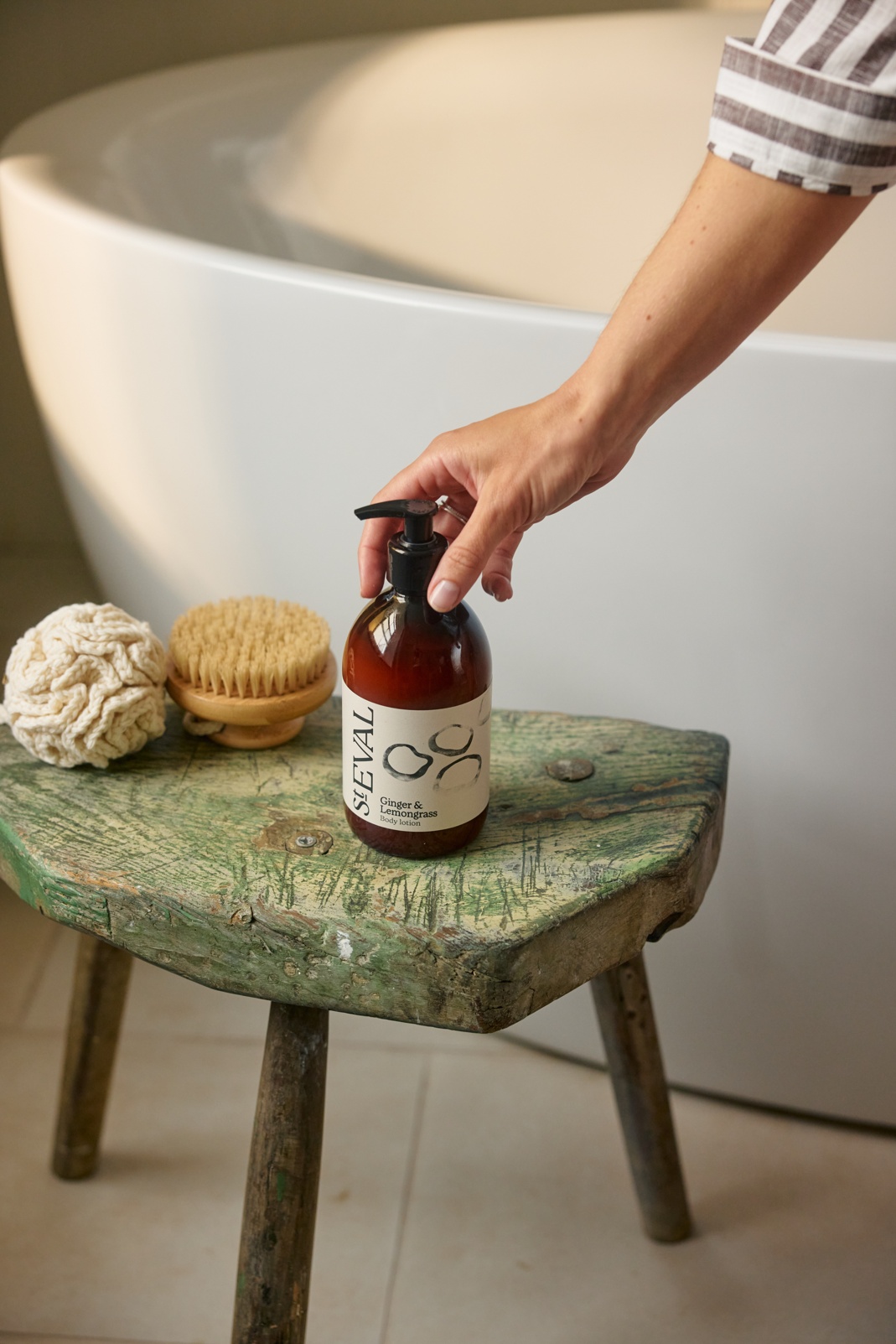 St Eval, Ginger & Lemongrass, Body Lotion