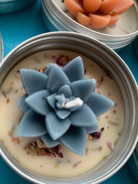 Dark Blues/Indigos Intention Candles