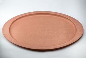 Vassoio Ovale Placcato Oro Rosa VELVET di Zanetto