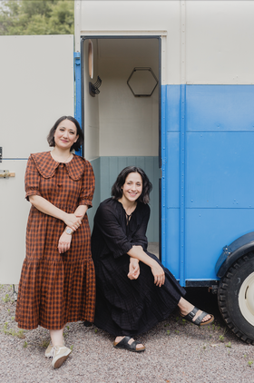 Co-founders of Great House Farm Stores: Abbie Price and Roanna Day