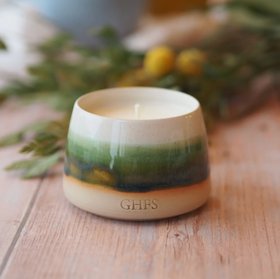 ‘Revive’ Refillable Scented Candle: Clary Sage, Green Tea and Basil