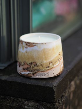 'Spring '26' Refillable Scented Candle: Sweet Blossom, Lilac and April Showers.