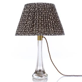 14" Lampshade in Charcoal Rabanna.