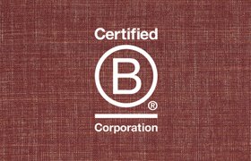 B Corp Fabric And Logo