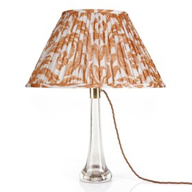 LAMPSHADE MARLBOROUGH 14GB 098 ORANGE GATHERED OVAL