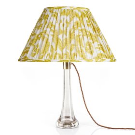 LAMPSHADE MARLBOROUGH 14GB 099 YELLOW GATHERED OVAL