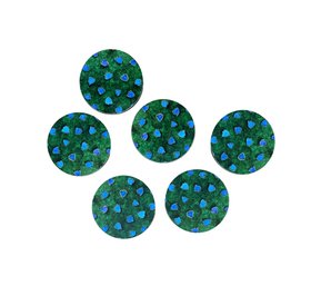 Coasters Round Skogshyddan by Nina D