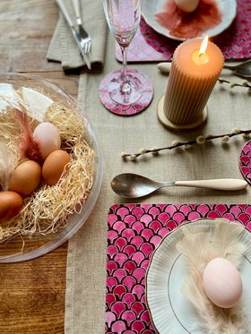 Easter Table setting Ida-Lilja Placemat Nina D