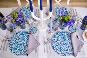 Summer Table Ulriksdal Round Placemat Nina D