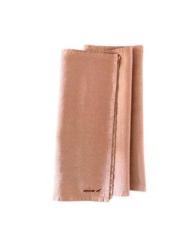 Linen Table Runner Cafe Creme by Nina D