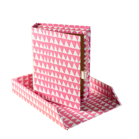 MOLLY MAHON LETTER TRAYS AND A5 KEEPSAKE