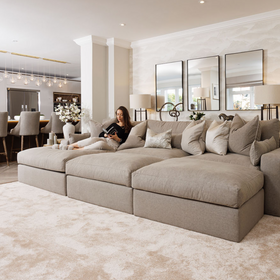 Tribeca Warm Grey Sofa Range