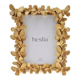 Elysia Gold 3D Butterfly Photo Frame 5x7"