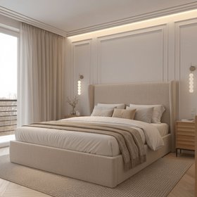 Fia Cashmere Velvet Ottoman Storage Bed