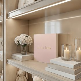 Pink Gold Little Lady Photo Album