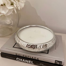 Aeolian 3 Wick Silver Scented Candle