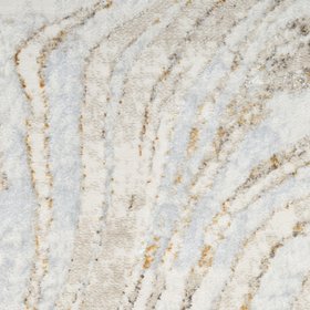 Anthea Beige & Cream Swirl Effect Abstract Rug
