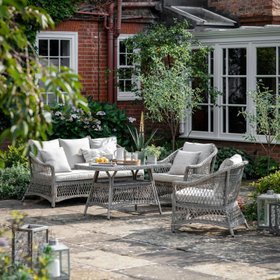 Corsica Rattan Outdoor Sofa Dining Set